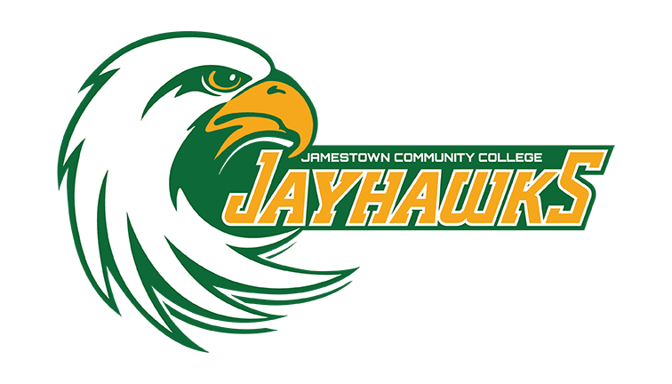 Jayhawks primary logo horizontal - 2 color