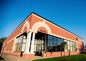 A view of SUNY Jamestown Community College North County Training Center in Dunkirk, NY.