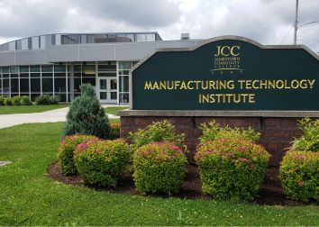 Sign for the Manufacturing Technology Institute displayed prominently in front of the building.