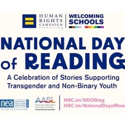 A picture of the National Day of Reading flyer