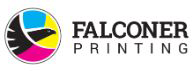 Falconer Printing logo