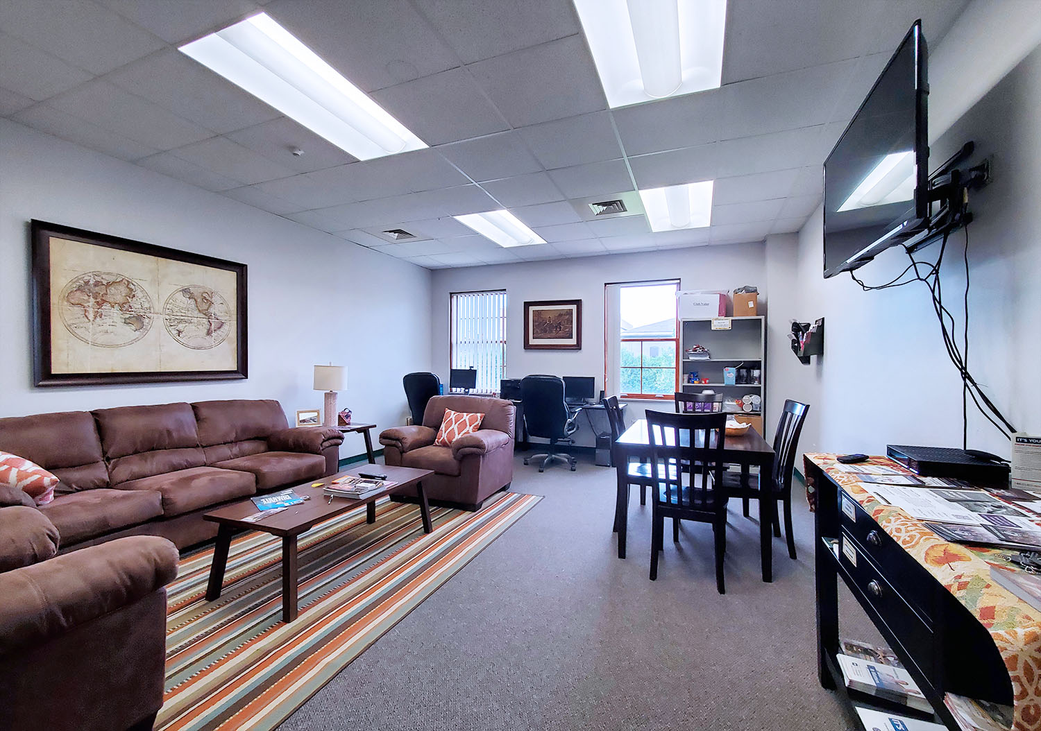 JCC Cattaraugus County Campus veterans lounge