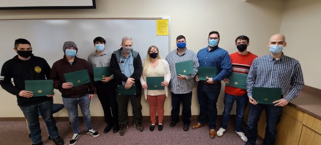 Maintenance technician graduates