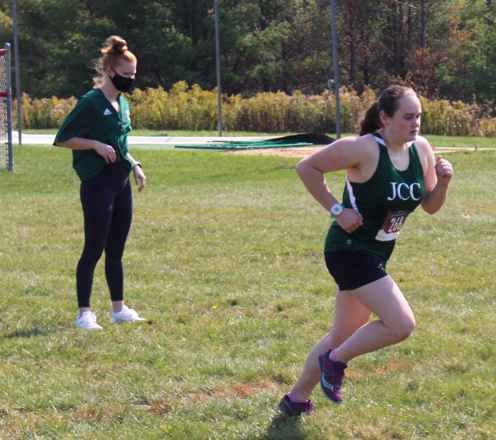 JCC's Emma Redlecki running
