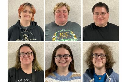 A collage of six headshots showing JCC student leaders.