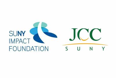 Logos for SUNY Impact Foundation and JCC SUNY.
